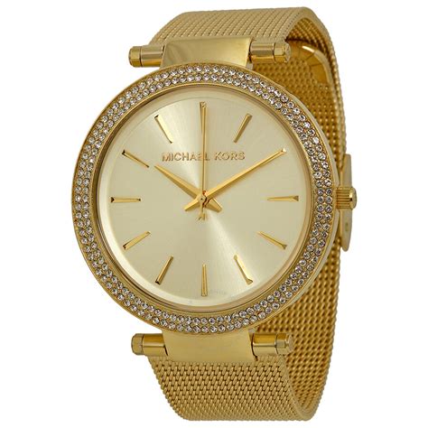 michael kors mk3368 darci damenuhr goldfarben|Darci Pavé Gold.